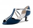 Werner Kern Tanzschuhe Holly 5,5 blau/silber